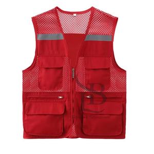 Gilet de sécurité de logo personnalisé de haute qualité pour vêtements de travail Gilet de sécurité réfléchissant de marque privée pour l'été Haute visibilité pour la sécurité - Product Image 1