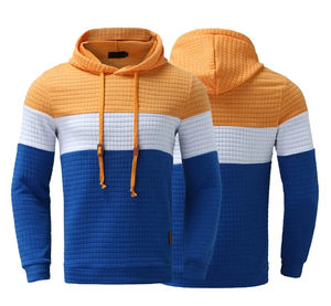 Conjunto Deportivo con Capucha para Hombre, Talla Grande, Unisex, 100% Algodón, Ecológico, Transpirable, para Entrenamiento y Fitness, Color Sólido, Personalizado OEM - Product Image 3