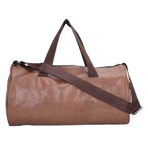 Bolsa de lona personalizada de gran capacidad de cuero genuino a la moda para hombre, cinturón portátil con cremallera para equipaje de viaje durante la noche para - Product Image 5