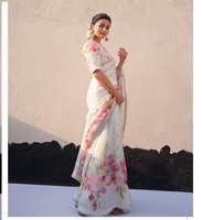 Sarong de mariée de style indien 2022, magnifique produit en soie, riche Minakari palette u, avec tissage de travail