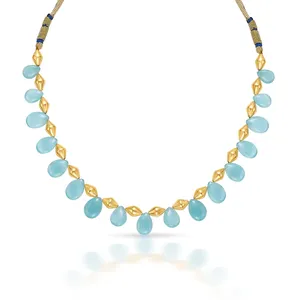สร้อยคอทองคำแท้ Skyline Elegance GokaK สีเหลืองทอง ประดับเพชร สำหรับผู้หญิง สไตล์ศาสนา ชาติพันธุ์  ของขวัญงานแต่งงาน - Product Image 4