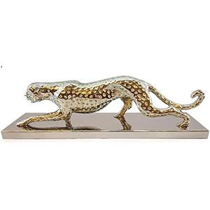 Escultura Metálica de Animales Personalizada de Primera Calidad, Acabado en Oro Fundido, Color Personalizado para Decoración de Mesa en Hogar u Oficina - Product Image 1