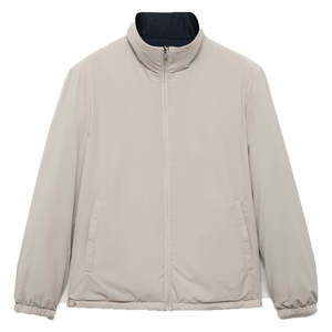 Chaqueta Acolchada Reversible Impermeable para Hombre, Chaqueta Aislante, Cortavientos, Cálida, Ligera, Acolchada, OEM - Product Image 3