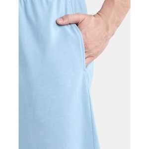 กางเกงขาสั้นเอวยางยืดสำหรับผู้ชายกางเกงขาสั้นทรงหลวมแบบเรียบง่ายมีกระเป๋า - Product Image 4