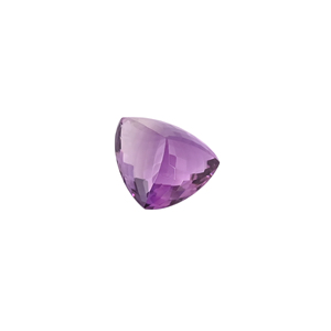 Ametista Púrpura 100% Natural, Corte Triangular Facetado, Fabricación Personalizada, 46 Quilates, 26x22mm, Piedras Preciosas Sueltas, Fabricación de Joyería - Product Image 3