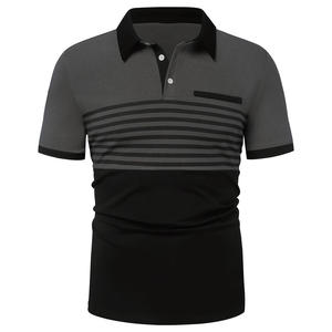 เสื้อโปโลสำหรับผู้ชายสำหรับเล่นกอล์ฟป้ายปักโลโก้ตามสั่งตัวเลือกการพิมพ์สำหรับทีมกีฬาหรือเครื่องแบบสำนักงาน - Product Image 1