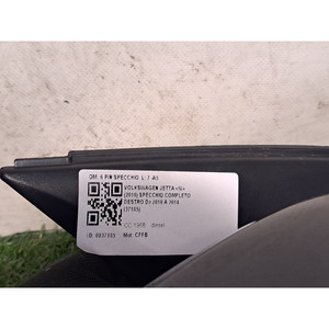 กระจกมองข้างขวาด้านหลัง DX VOLKSWAGEN Jetta Series A5 6 PIN MIRROR (05>10) - Product Image 6