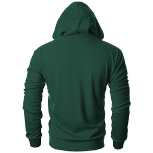 Sudadera Unisex Verde Oscuro de Invierno 100% Algodón XL con Cordones Blancos, Bolsillo Delantero, Puños Acanalados, Impresión Personalizada para Uso Casual y Deportivo - Product Image 3