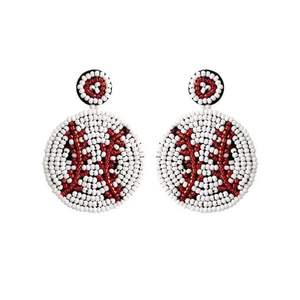 Pendientes de cuentas hechos a mano de lujo, joyería llamativa estilo bohemio chic para mujer al mejor precio - Product Image 1
