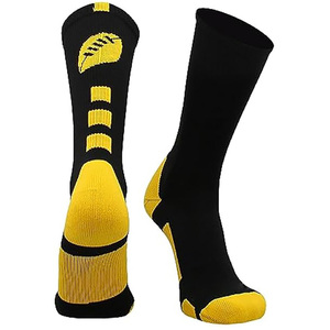 Calcetines hechos a medida unisex con logotipo bordado, calcetines sublimados de colores personalizados con diseños de moda informales para entrenamiento de gimnasia, superventas - Product Image 5