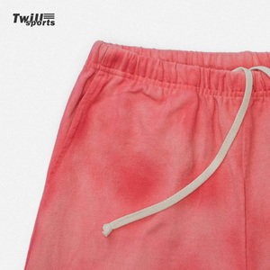 Shorts de bain pour hommes haut de gamme en Spandex/Polyester, écologiques, blancs, effet délavé, coupe droite, séchage rapide, respirants, service OEM - Product Image 4