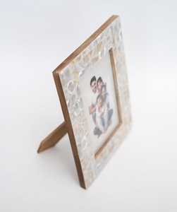Marco de Madre de perla de alta calidad y diseño clásico a mano, marco de fotos con incrustaciones de concha hecho a mano para regalos y decoración del hogar - Product Image 5