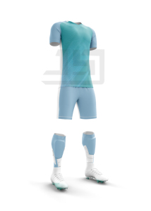 Uniforme de Fútbol Personalizado, Uniforme Deportivo de Fútbol, Transpirable, que Absorbe la Humedad, Jersey y Pantalones Cortos 100% Poliéster para Liga - Product Image 6