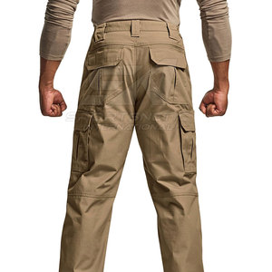 กางเกงยุทธวิธีกลางแจ้งสำหรับผู้ชาย ผ้าทนทาน กางเกงทำงานสำหรับกิจกรรมกลางแจ้งและกางเกงยุทธวิธี - Product Image 5
