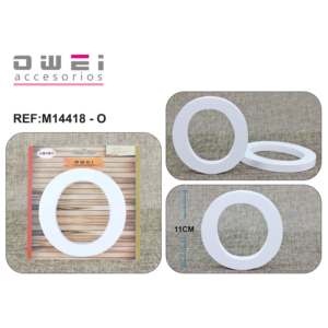 กระดานเขียนอักษร12U/C ขนาด11ซม. ทำจากไม้สีขาว - Product Image 1