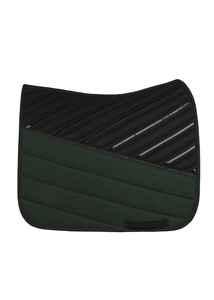 Manta de silla de montar inglesa de algodón ligero con forro suave, estructura acolchada transpirable, ideal para entrenamiento de salto y doma clásica. - Product Image 5