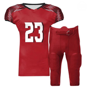 ชุดอเมริกันฟุตบอลกางเกงขาสั้นระบายอากาศได้ดีดีไซน์ตามสั่งไซส์พิเศษ - Product Image 1