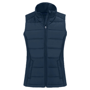 Gilet matelassé personnalisé pour femmes, sans manches, vêtements d'extérieur d'hiver avec panneau softshell, tenues d'automne matelassées, veste de mode printemps, OEM - Product Image 3
