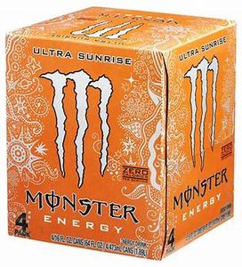 Bebida Energética Monster Ultra Sunrise Sabor Naranja Cítrico, Lata de 500 ml, Bebida Energética de Alto Rendimiento para Gimnasio y Fitness - Product Image 2