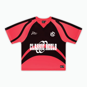 Tissu de sublimation streetwear surdimensionné Boxy personnalisé sérigraphie rétro maillot de football américain en maille - Product Image 5