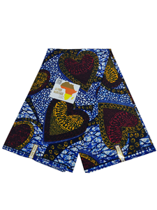 Lo último en telas estampadas con cera 100% algodón puro holandés original africano, con estampado batik, para decoración del hogar. - Product Image 2