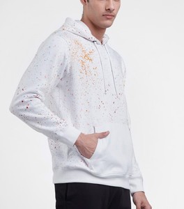 Sudaderas con capucha de lana pesada para hombre Ajuste regular Diseño de serigrafía transpirable y personalizado Precios baratos - Product Image 2