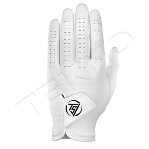 Gants de golf en cuir véritable Cabretta avec logo personnalisé de grande classe - Product Image 6
