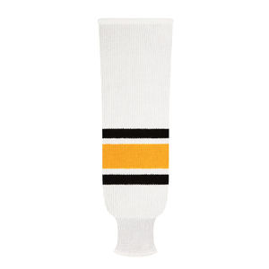 Prix de gros Nom de l'équipe personnalisé Chaussettes tricotées de hockey sur glace imprimées Chaussettes tricotées de hockey sur glace personnalisées sublimées - Product Image 6