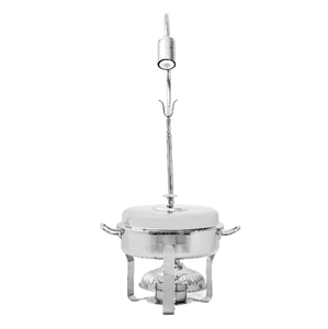 2023 Meilleure vente en acier inoxydable chauffe-plats Buffet en acier inoxydable chauffe-plats utilisé chauffe-plats doré suspendu support supérieur - Product Image 5