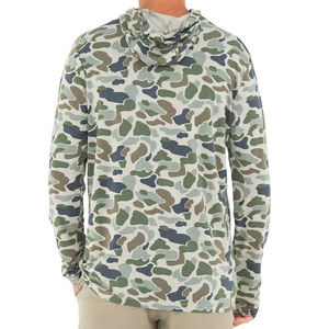 Camisas de pesca de camuflaje al por mayor con capucha camisas de pesca de manga larga sublimadas camisa de pesca Marshwear - Product Image 2