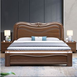 Functional <b>wooden</b> <b>bed</b> with storage drawers. Available at wholesale prices. - Product Image 5