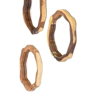 2023 Nuevo diseño Espejo de pared de madera Aspecto simple y creativo Diseño elegante ecológico Alojamiento cómodo al mejor precio - Product Image 2