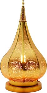 Decorative Vintage Floor and Hanging Metal Gold <b>Moroccan</b> Candle Lantern For Ramadan Home Wedding <b>Decor</b> - Product Image 6