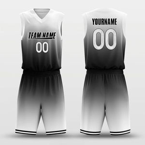 Uniforme de Baloncesto Personalizado al por Mayor, Talla Grande, Secado Rápido, Transpirable, Ropa Deportiva de Entrenamiento, Impresión por Sublimación Colorida, Conjunto de Uniforme para Equipo - Product Image 4
