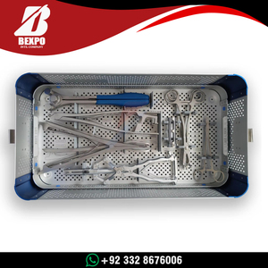 TSP Titanium Spine Pedicle <b>Screw</b> Instruments <b>Set</b> CE/ISO Certified for Posterior Thoracolumbar Fixation System - Product Image 6