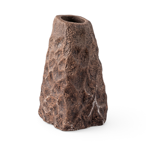 Mini Jarrón de Cono de Terracota Hecho a Mano para Decoración Rústica de Estilo Wabi-Sabi - Product Image 1