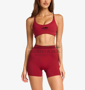 Conjunto de Yoga de algodón, ropa deportiva de dos piezas sin costuras, trajes de gimnasio, ropa activa, traje de Yoga, ropa deportiva, ropa de entrenamiento para mujer - Product Image 6
