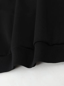 OEM impresión personalizada Unisex Plus Size Pullover sudadera Fabricantes personalizado 2 tono sudadera de los hombres - Product Image 5