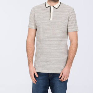 Polos coloridos de algodón liso, polos personalizados con logotipo, Polo transpirable de manga corta - Product Image 3