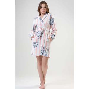 KADIN POLAR KAPSONLU CEPLI KISA SABAHLIK - อิมพาทีเอนส์ พิงค์ - อิมพาทีเอนส์ พิงค์ - Product Image 1