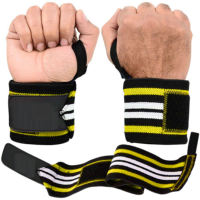 Meilleures ventes : Crochets de musculation robustes à double boucle de maintien au pouce, personnalisables avec logo, pour le fitness et la gym, pour adultes, en polyester, pour cet été