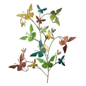 Antiguo grande de alta calidad diseño moderno Metal arte de la pared decoración Color Pastel hogar decorativo colgante de pared 2025 artículo de venta caliente - Product Image 4