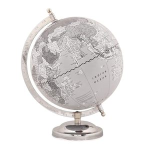 Globo con estampado de seda, superficie lisa, soporte de metal para educación/enseñanza de geografía - Product Image 1