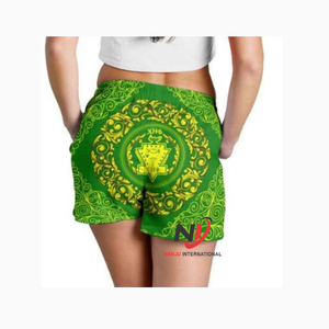 Vêtements de sororité Chi Eta Phi personnalisés Shorts de baseball brodés pour femmes Shorts de sport d'entraînement CEP grec - Product Image 6