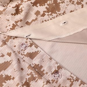 Camiseta de béisbol de gran tamaño, camisa de softball de malla con botones y ajuste de camuflaje personalizado, bordado de sarga, estilo juvenil, transpirable - Product Image 5