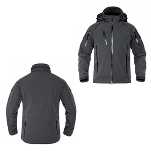 Chaquetas de moto de poliéster ignífugas transpirables Softshell con capucha de motorista de calidad superior - Product Image 5