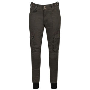 D-Ride Moto Pantalon cargo de couleur unie Protection approuvée CE Caractéristiques respirantes à séchage rapide Poches utilitaires pour hommes-Toutes saisons - Product Image 2