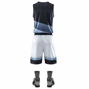 Conjunto de uniforme de baloncesto de verano para hombre hecho en Pakistán altamente recomendado, ropa deportiva transpirable impresa personalizada a bajo precio - Product Image 2