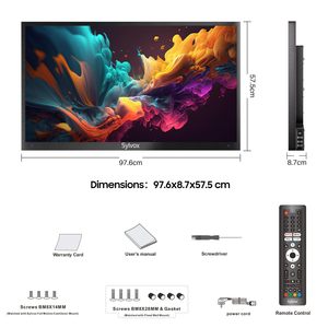 75 Inch Outdoor Smart TV 4K UHD 2K Definition Waterproof Television for Pool Garden Terrace WebOS System - Product Image 2