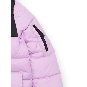 2025 nueva moda de invierno para niños, abrigos sólidos de manga larga, chaqueta para niñas, abrigo de burbujas, chaquetas acolchadas para niños - Product Image 5